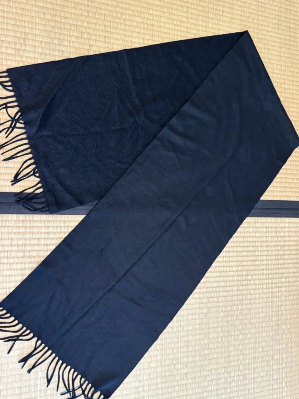 Barneys New York 100% Cashmere Navy Scarf Men’s
